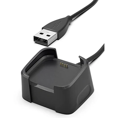 Afbeelding van Sinoacc Oplader voor Fitbit Versa 2 Health &amp; Fitness Smartwatch 3,3 Ft Fast Charging Vervanging USB Oplaadkabel Dock Stand (niet Versa/Versa Se/Versa Lite)