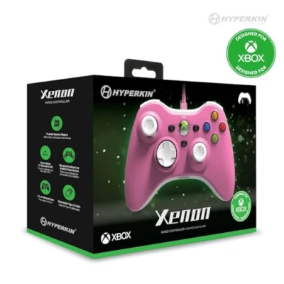 Afbeelding van Hyperkin Xenon Wired Controller Xbox X S/Xbox1/PC (roze)