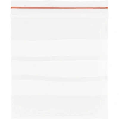 Afbeelding van Hersluitbare zak met etiketten (B x H) 100mm 150mm Transparant polyethyleen