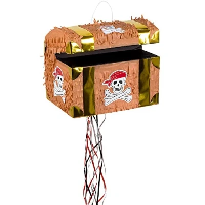 Afbeelding van Pinata 3D Schatkist open