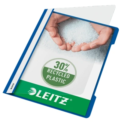 Afbeelding van Leitz snelhechtmap blauw, ft A4