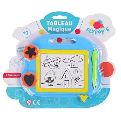 Afbeelding van FLYPOP&#039;S Magisch Bord Tekening 030623LIN Blauw Plastic Creatieve Hobby Kinder Speelgoed Creativiteit Kunst 18 cm x 14 Vanaf 3 jaar