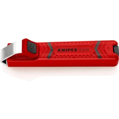 Afbeelding van Knipex Ontmantelingsgereedschap met sleepmes slagvaste kunststofbehuizing 130 mm 16 20 28 SB