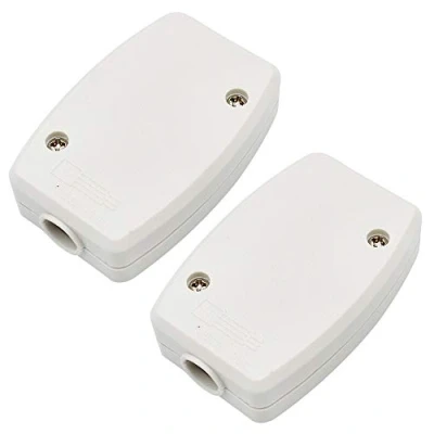 Afbeelding van FUJIE 2 stuks aansluitdoos 3 polige elektrische wit connector blok Junction Box