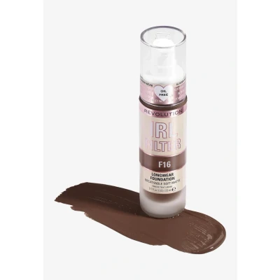 Afbeelding van Makeup Revolution IRL Filter Longwear Foundation Foundation, Dames, Maat: 23 ml, F16