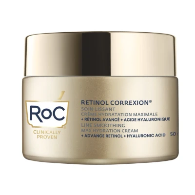 Afbeelding van Roc Retinol Correxion Line Smoothing Max Hydration Cream 48 Ml