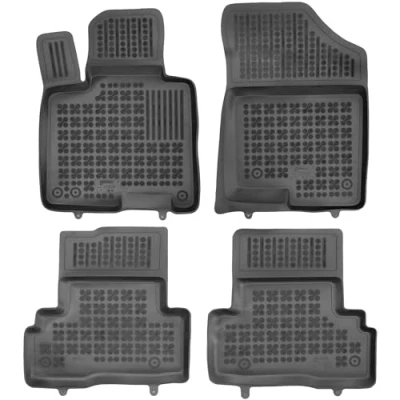 Afbeelding van M MOTOS Auto vloermatten van rubber voor Hyundai Tucson IV vanaf 2020 Maak uw reis comfortabeler met antislip automatten alle weersomstandigheden, bescherming tegen vuil