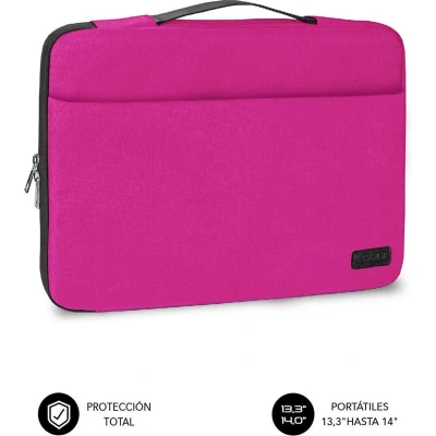 Afbeelding van Laptoptas Subblim Funda Ordenador Elegant Laptop Sleeve 13,3 14&quot; Pink