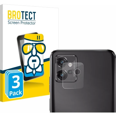 Afbeelding van BROTECT Screenprotector voor Motorola Moto G32 (ALLEEN Camera Lens) Folie Beschermfolie Beschermglas transparant (3 Stuks)