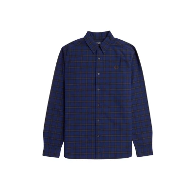 Afbeelding van Fred Perry Overhemd, Heren, Maat: Medium, Navy