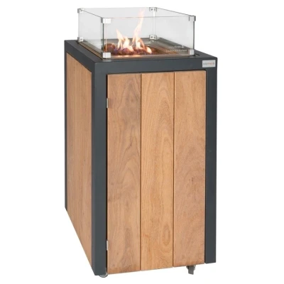 Afbeelding van Easyfires Vuurzuil Square vierkant 45 x 100 cm