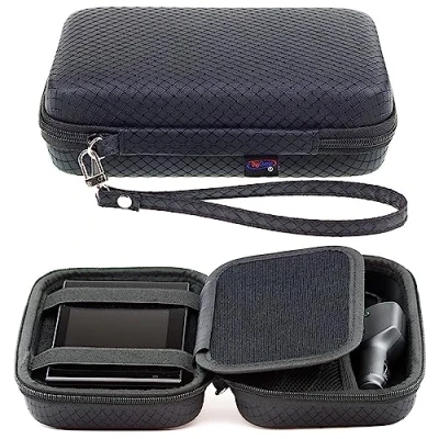 Afbeelding van Digicharge® Zwarte Harde Beschermhoes Koffer voor TomTom Go Basic 5&quot; Essential Premium 5 inch 5200 520 51 Professional &#039;&#039; Rider 550 500 Via Start 53 52 Tom GPS Satellietnavigatie Tas