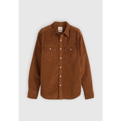 Afbeelding van Levi&#039;s Barstow Western Standard Overhemd, Heren, Maat: Medium, Bison corduroy