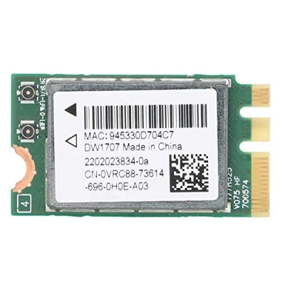 Afbeelding van Draadloze netwerkkaart voor Dell DW1707, M.2 NGFF 300M Bluetooth 4.0 wifi kaart, met Qualcomm Atheros QCA9565 QCNFA335 chip, universele pc M2 sleuf