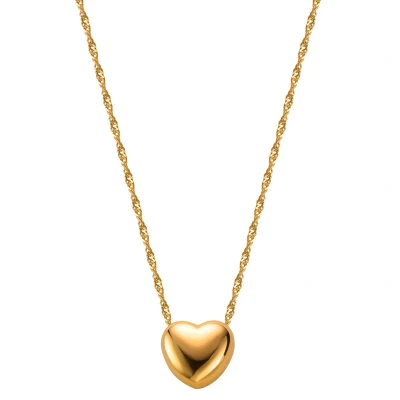 Afbeelding van Lucardi 14 CT Gold Ketting goldcoloured, Dames, Maat: 42, coloured