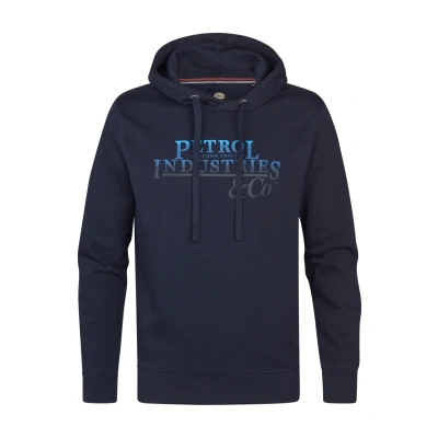Afbeelding van Petrol Industries Artwork Superior Hoodie, Heren, Maat: Small, Royal navy