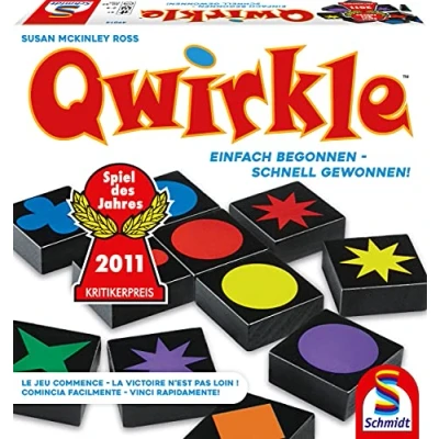 Afbeelding van Qwirkle, Einfach begonnen schnell gewonnen! Duitse uitgave