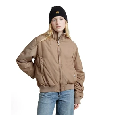 Afbeelding van G STAR Transitional Bomberjacks, Dames, Maat: Medium, Desert sand