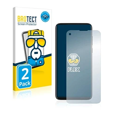 Afbeelding van BROTECT Screenprotector voor Motorola Moto G8 Power Folie Beschermfolie transparant volledig dekking (2 Stuks)
