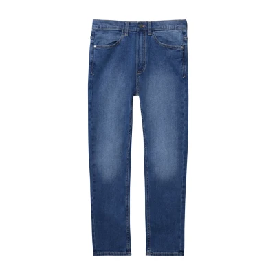 Afbeelding van s.Oliver Seattle Coupe Taille Mihaute Straight leg jeans voor kinderen, Maat: 140xSLIM, Blau