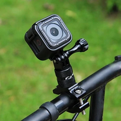 Afbeelding van PULUZ Go Pro Fietshouder, 360 graden rotatie, voor actiecamera, Hero Hero11/10/9/8/7/6/5, Insta360 Ace/Ace Pro, DJI Osmo Action 4