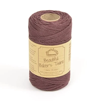 Afbeelding van 100m Everlasto &#039;Solid&#039; Beautiful Baker&#039;s Cotton Craft Twine (ongeveer 2 mm) (BROWN)