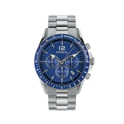 Afbeelding van Breil Chronograaf, Heren, Maat: One Size, Acciaio blu
