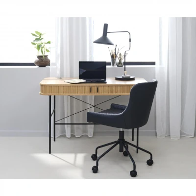 Afbeelding van Nordic Home Kelly bureau 60x120 cm naturel Hout