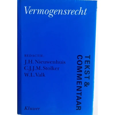 Afbeelding van Tekst &amp; Commentaar Vermogensrecht
