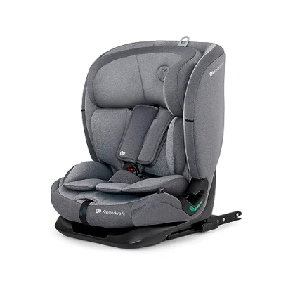 Afbeelding van Kinderkraft ONETO3 I SIZE Autostoeltje 76 150 cm met Isofix Grijs