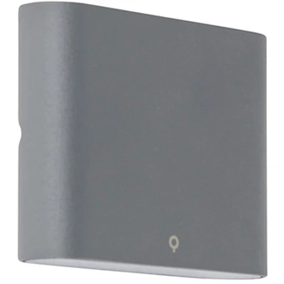 Afbeelding van QAZQA Wandlamp antraciet 11,5 cm incl. LED IP65 Batt