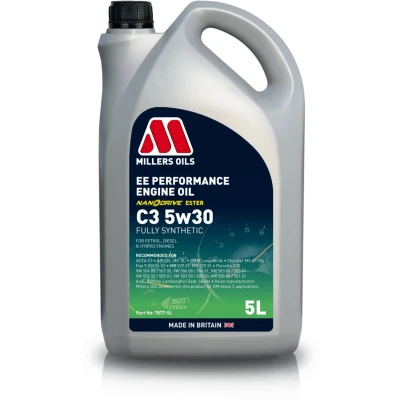 Afbeelding van Motorolie MILLERS EE PERFORMANCE C3 5W30 5L