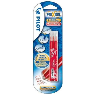 Afbeelding van Frix Ball Click Rood + Vull X3 Rollervulling