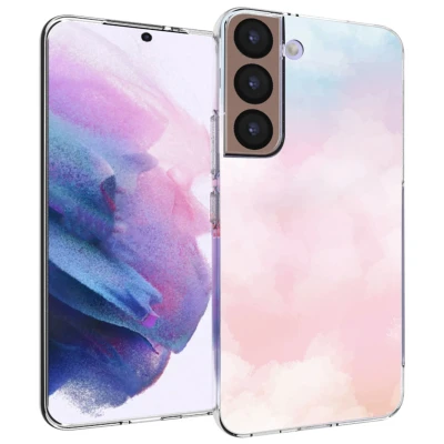 Afbeelding van Samsung Galaxy S22 Hoesje Siliconen en TPU (zacht) iMoshion Softcase/Backcover Sky Telefoonhoesje