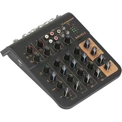 Afbeelding van Audiophony Mi4U 4 kanaals mengpaneel met USB poort
