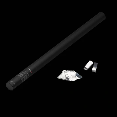 Afbeelding van MagicFX handmatige confetti 80cm wit&amp;zilver