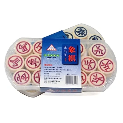 Afbeelding van Xiang Qi chineesschaak stenenset rond 32mm.