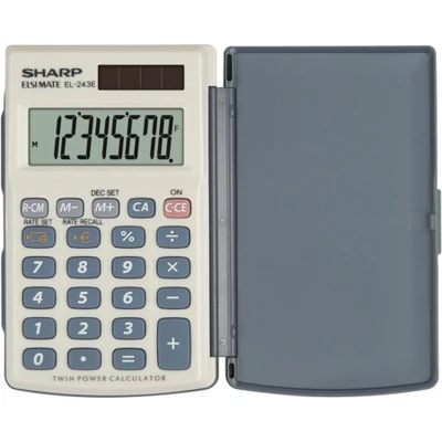 Afbeelding van Sharp EL 243EB Bureaurekenmachine