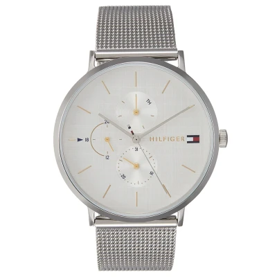 Afbeelding van Tommy Hilfiger Jenna Casual Horloge silvercoloured, Dames, Maat: One Size, Silver coloured