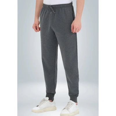 Afbeelding van Smith &amp; Solo joggingbroek heren, lang tapered fit volwassenen, Antraciet XXL