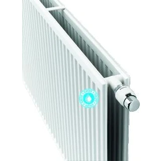 Afbeelding van Stelrad hygiene galva paneelradiator gegalvaniseerd type 10 met aangelaste strippen 900x600mm 526w zonder toebehoren wit 108091006 0108091006