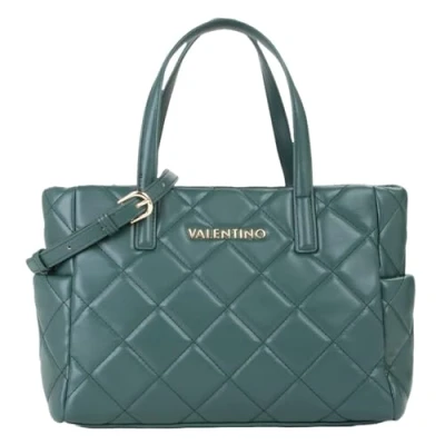 Afbeelding van VALENTINO shopper schoudertas Ocarina Shopping Bag Bosco donkergroen