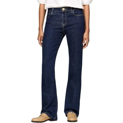 Afbeelding van Tommy Hilfiger Bootcut jeans, Dames, Maat: 25x32, Cler