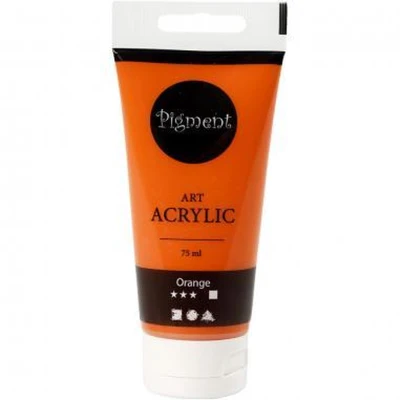 Afbeelding van Creativ Company Pigment Art Acrylverf Oranje, 75ml