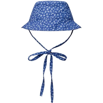 Afbeelding van Swim Essentials UV Zonnehoed Baby Blauw Panterprint 4 8 jaar