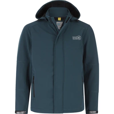 Afbeelding van Jan Vanderstorm softshell jas MENNE Plus Size petrol