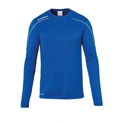 Afbeelding van Uhlsport Stream 22 Voetbalshirt Lange Mouw Kinderen Royal / Wit Maat: 152
