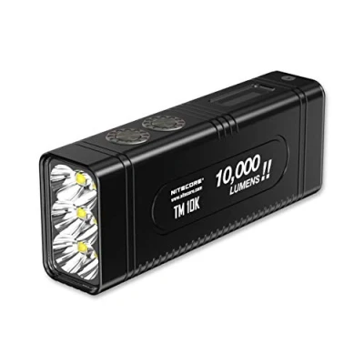 Afbeelding van Nitecore Uniseks TM10K lampen voor volwassenen, zwart, 11 cm