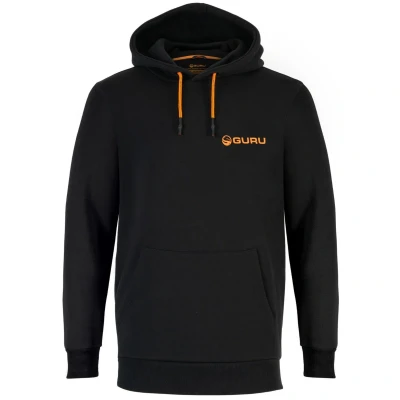 Afbeelding van Guru Black Lightweight Hoodie XXL Op Bestelling