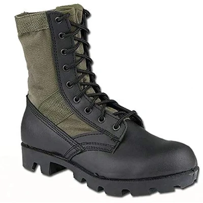 Afbeelding van Mil Tec Us jungle laarzen Panama Olive Wandellaarzen voor heren, Groene olijf, 45 EU